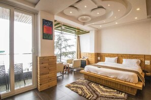 Comfort Room, Valley View | Laptop workspace, cribs/infant beds, free WiFi, bed sheets - THE SIDDHARTHA (Dharamshala)