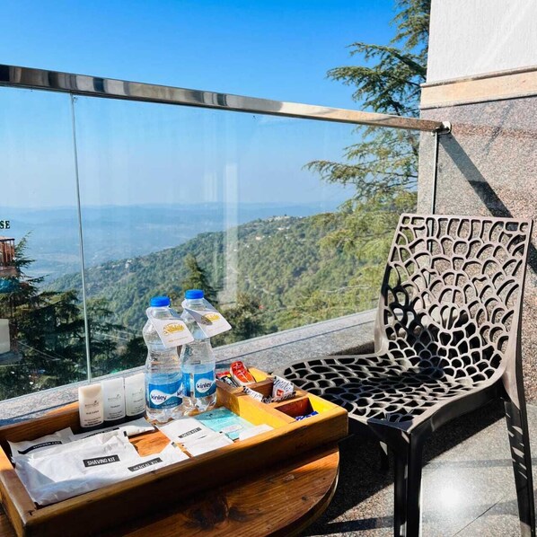 Comfort Room, Valley View | Laptop workspace, cribs/infant beds, free WiFi, bed sheets - THE SIDDHARTHA (Dharamshala)