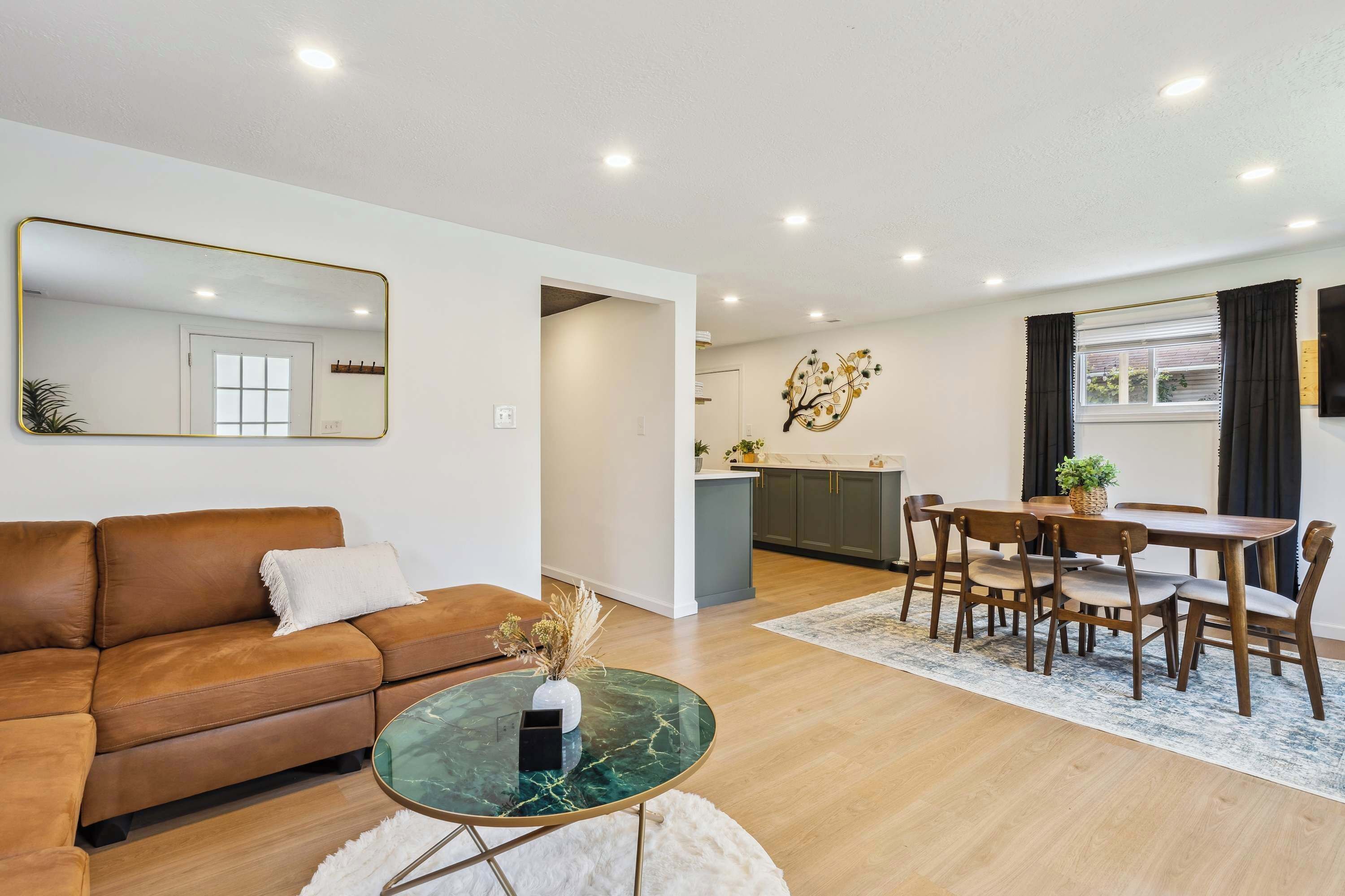 TV, video games, books, offices