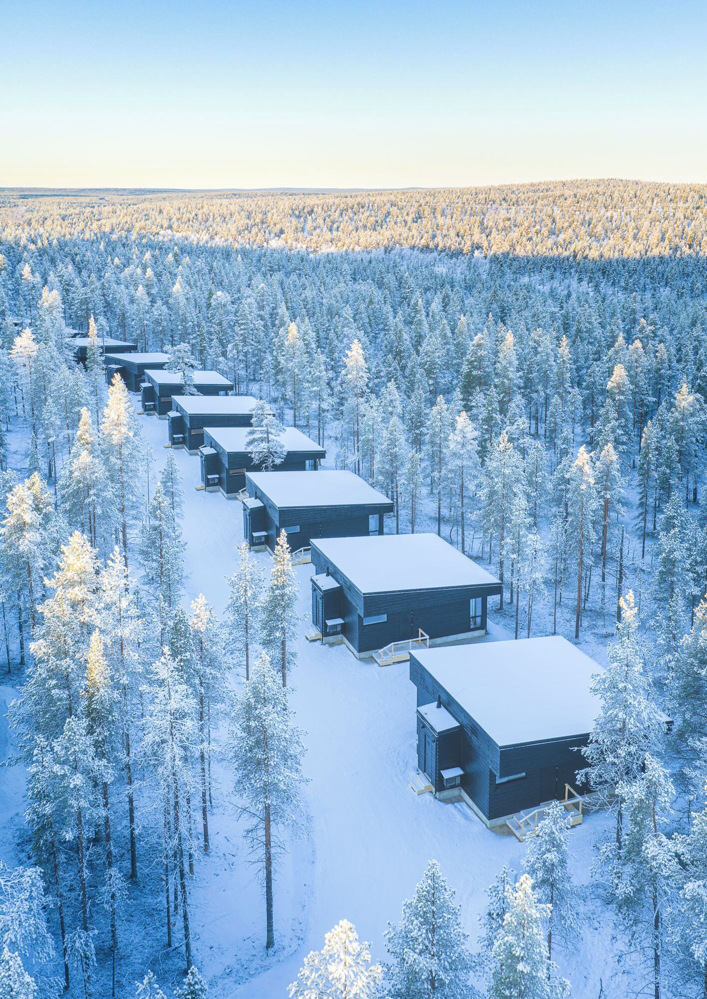 Facciata della struttura