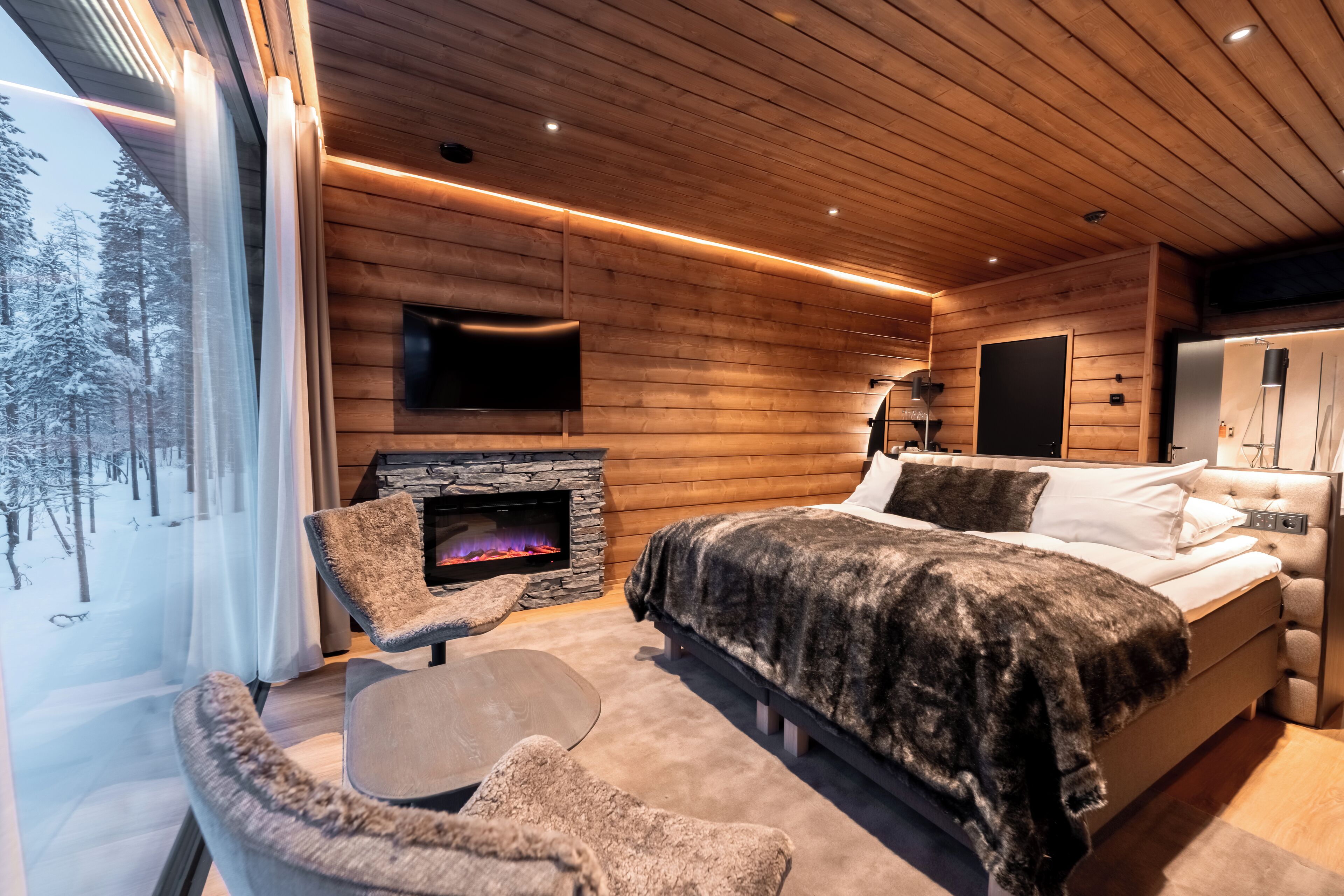 Premium Duplex, Park View (Arctic Sky Suite) | 1 bedroom, free WiFi, bed sheets