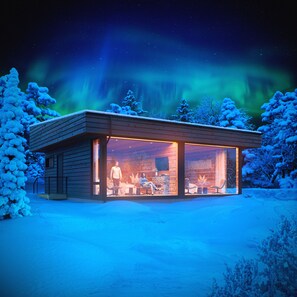 Premium Duplex, Park View (Arctic Sky Suite) | 1 bedroom, free WiFi, bed sheets