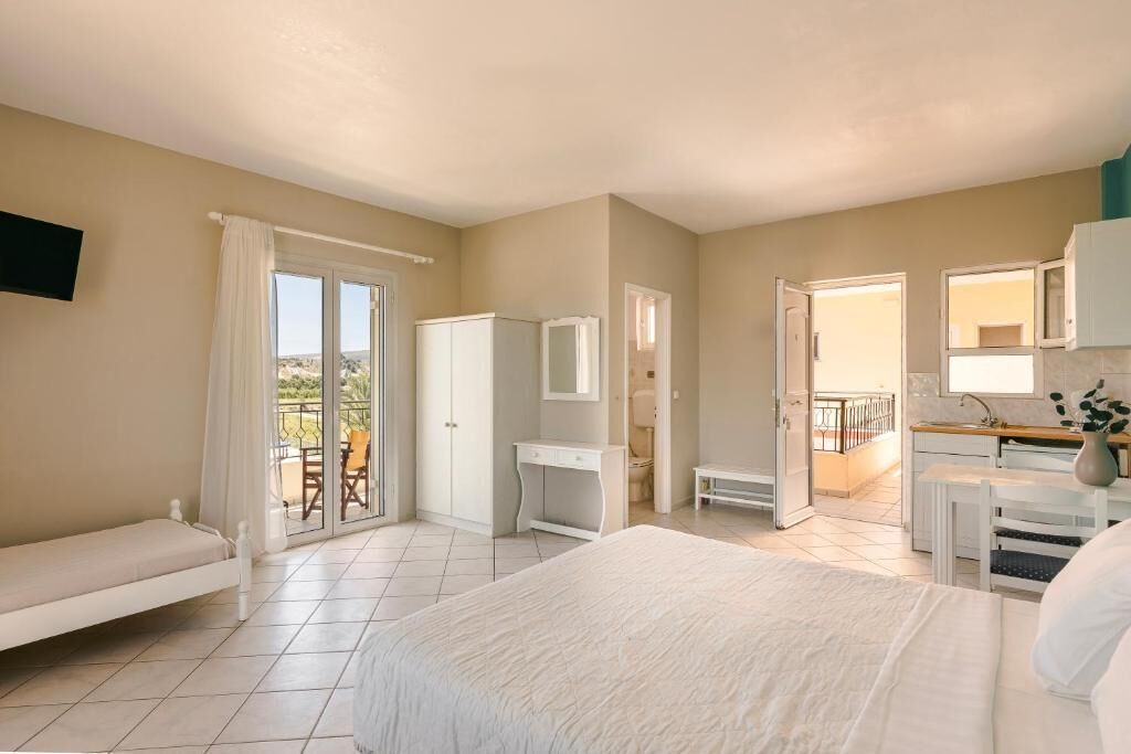 舒適開放式客房, 露台, 泳池景