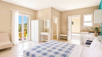 Comfort-Studio, 1 Doppelbett und Schlafsofa, Balkon