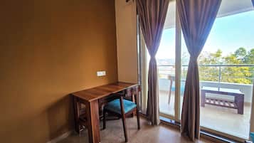 Deluxe Double Room | Living area | TV