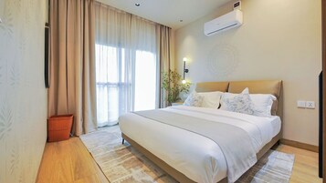 2 habitaciones, ropa de cama de alta calidad y decoración personalizada 