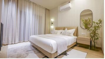 2 habitaciones, ropa de cama de alta calidad y decoración personalizada