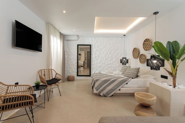 1 soverom, strykejern/-brett, wi-fi og sengetøy