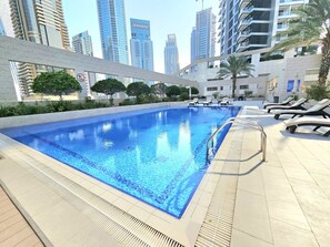 Beheizter Pool