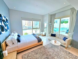 Desk, iron/ironing board, travel crib, free WiFi