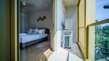 Deluxe Apartment, 1 Bedroom | Balcony