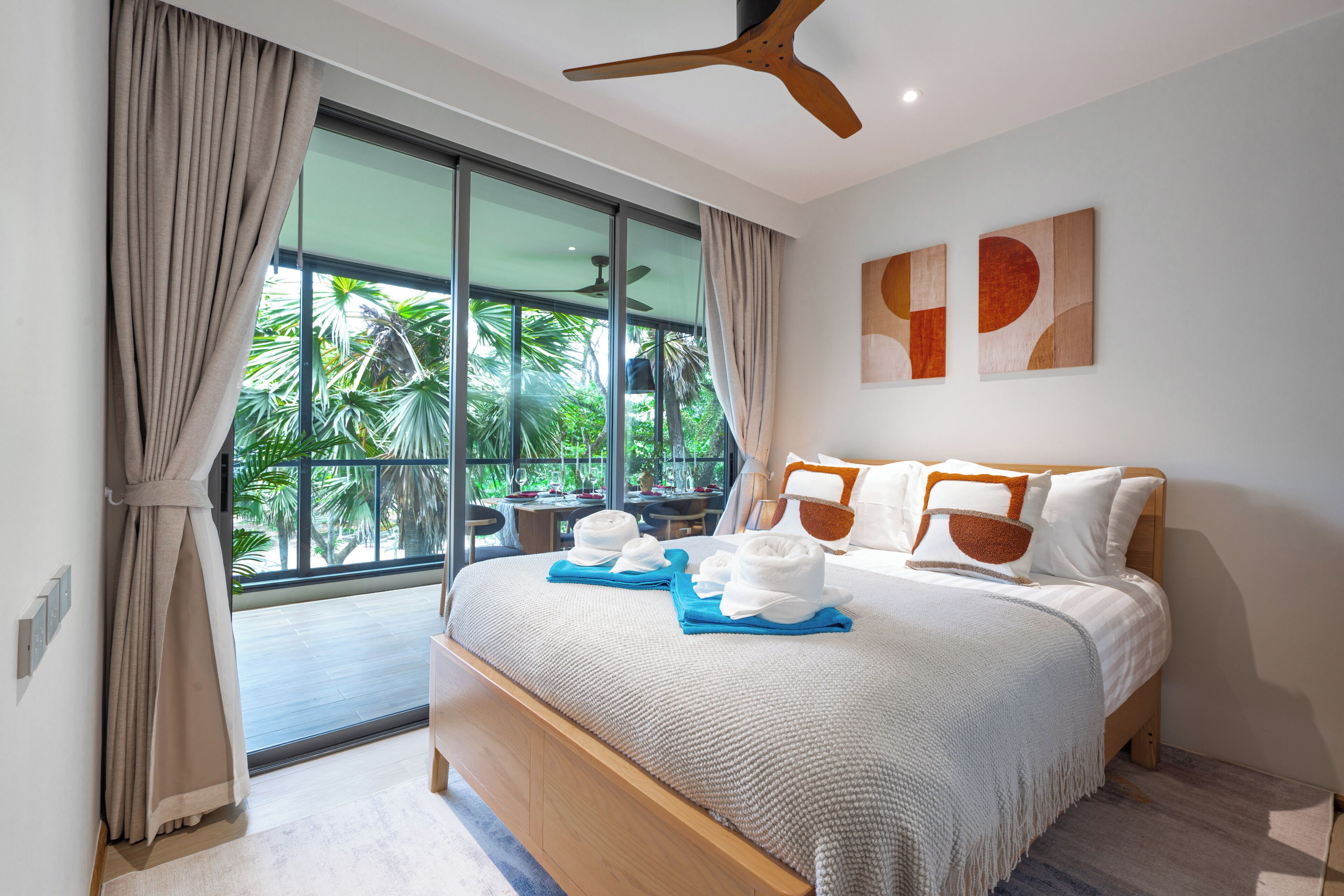 ดีลักซ์อพาร์ทเมนท์, 3 ห้องนอน | ตู้นิรภัยในห้องพัก, ห้องพักตกแต่งอย่างมีเอกลักษณ์, ตกแต่งพิเศษโดยเฉพาะ