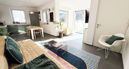 Apartment in the center of Levico with 3 bedrooms, 2 bathrooms, terrace,garage and elevator