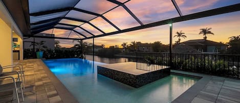 Uppvärmd pool