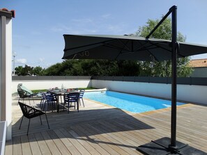 Pool - House 6 with heated pool in St-Hilaire (Saint-Hilaire-de-Riez)