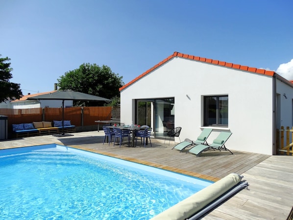 Piscine chauffée