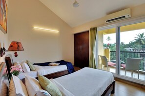 アパートメント バルコニー | 2 室のベッドルーム、WiFi (無料)