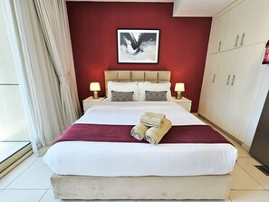 Desk, iron/ironing board, free WiFi, bed sheets