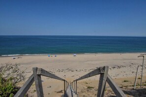 On the beach