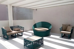 Terrace/patio - Flat Estrela do Cupe Garden 211 , Porto de Galinhas (Porto de Galinhas Ipojuca)