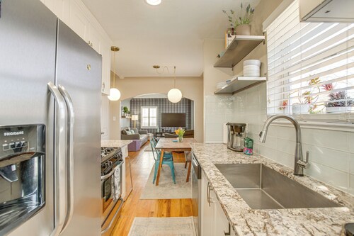 Walk to City Park: Chic Home w/ Hot Tub & Yard