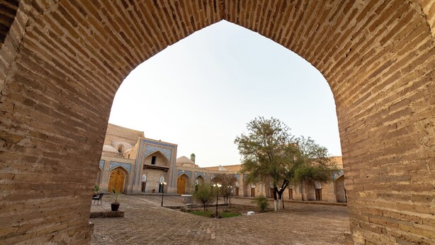 Front of property - Feruzkhan Hotel (Khiva)