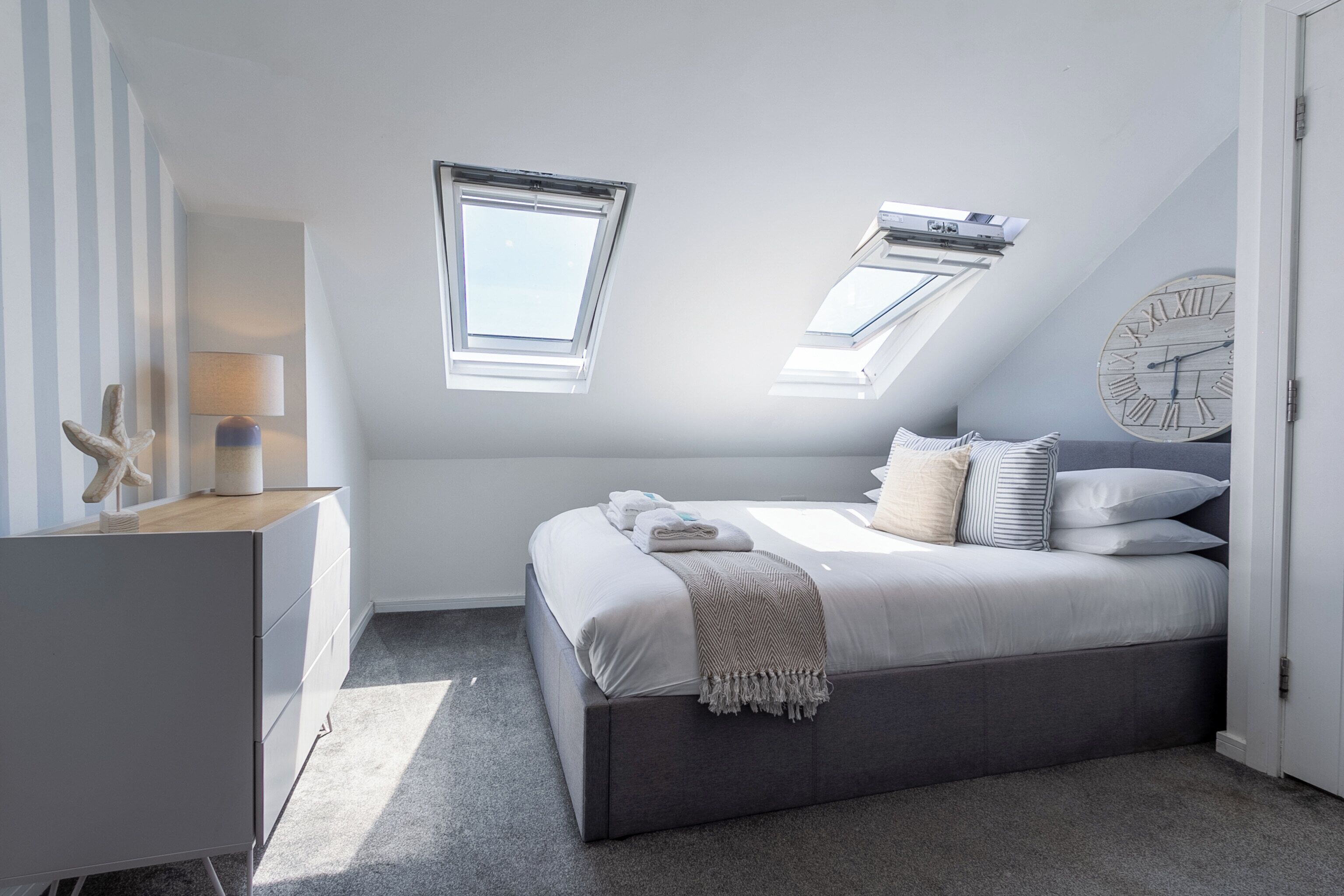 2 bedrooms, iron/ironing board, travel crib, WiFi