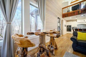 Cabin, Multiple Beds, Hot Tub, Garden View (Stardust Hollow) | Interior