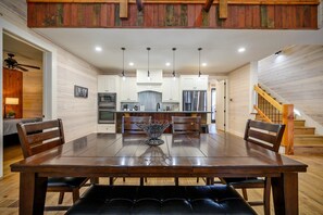Cabin, Multiple Beds, Hot Tub, Garden View (Stardust Hollow) | Dining - Stardust Hollow Cabin for 14 (Broken Bow)