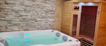 Mon Nid'éal de Bien-être with private SPA