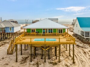 House, 5 Bedrooms | Exterior - Beautiful C's - 2924 Bienville Blvd 5 Bedroom Home (Dauphin Island)