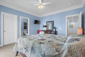 4 quartos, ferros/tábuas de passar roupa, Wi-Fi, roupa de cama