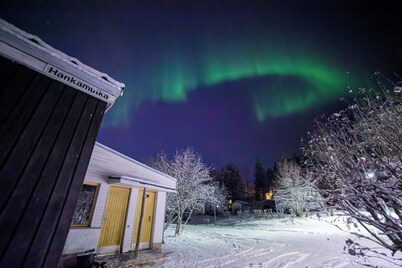 Arctic Aurora Villa W/ Sauna. Chance Seeing the Northern Lights Above the Villa.