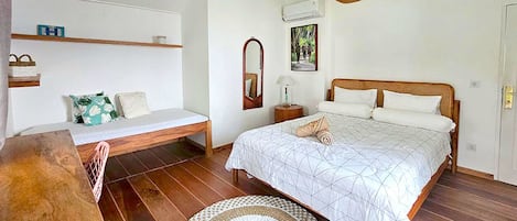 1 habitación, wifi y ropa de cama