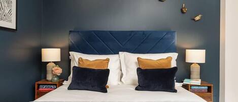 1 bedroom, iron/ironing board, travel crib, WiFi