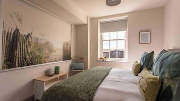 2 bedrooms, iron/ironing board, travel crib, WiFi