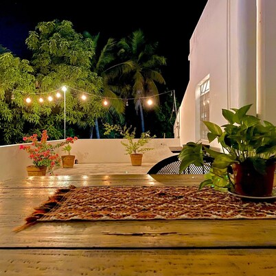 "Casa Blanca" is an ideal place for families and friends.