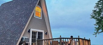 🏠 Charming A-Frame  w/ Mid-Century Vibe 1 Bed/1 Bath near Elizabeth, Illinois🌲