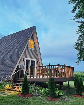 Welcome to The Little Dipper - a modern take on the A-Frame.