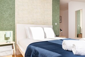 1 soverom og sengetøy