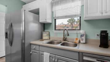 Condo, Multiple Beds (Sugar Beach C-11) | Private kitchen | Oven, toaster