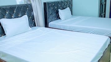 Luxury Double or Twin Room, Balcony | In-room safe, desk, iron/ironing board, free WiFi