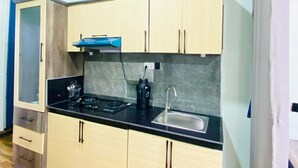 デラックス アパートメント バルコニー マウンテンビュー | 専用キッチン