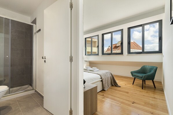 1 quarto, roupa de cama