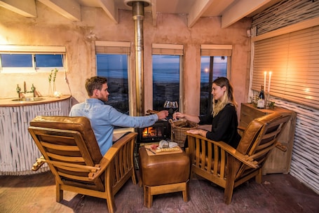 Grand Suite, 1 King Bed, Ocean View | Premium bedding, in-room safe, individually furnished, desk