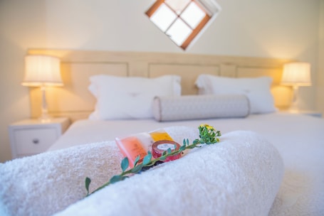 1 habitación y ropa de cama de alta calidad