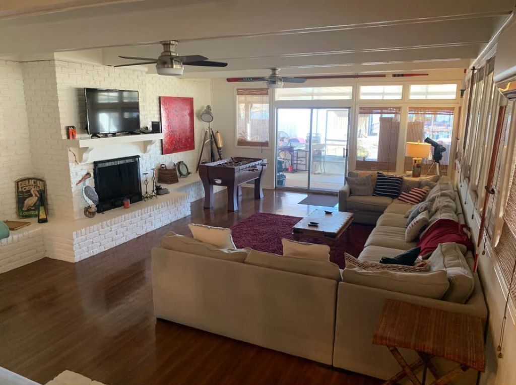 Área de sala de estar