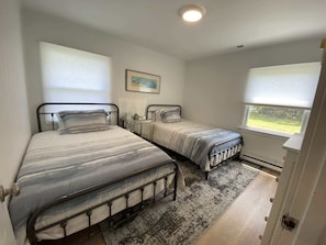 3 bedrooms, iron/ironing board, travel cot, WiFi
