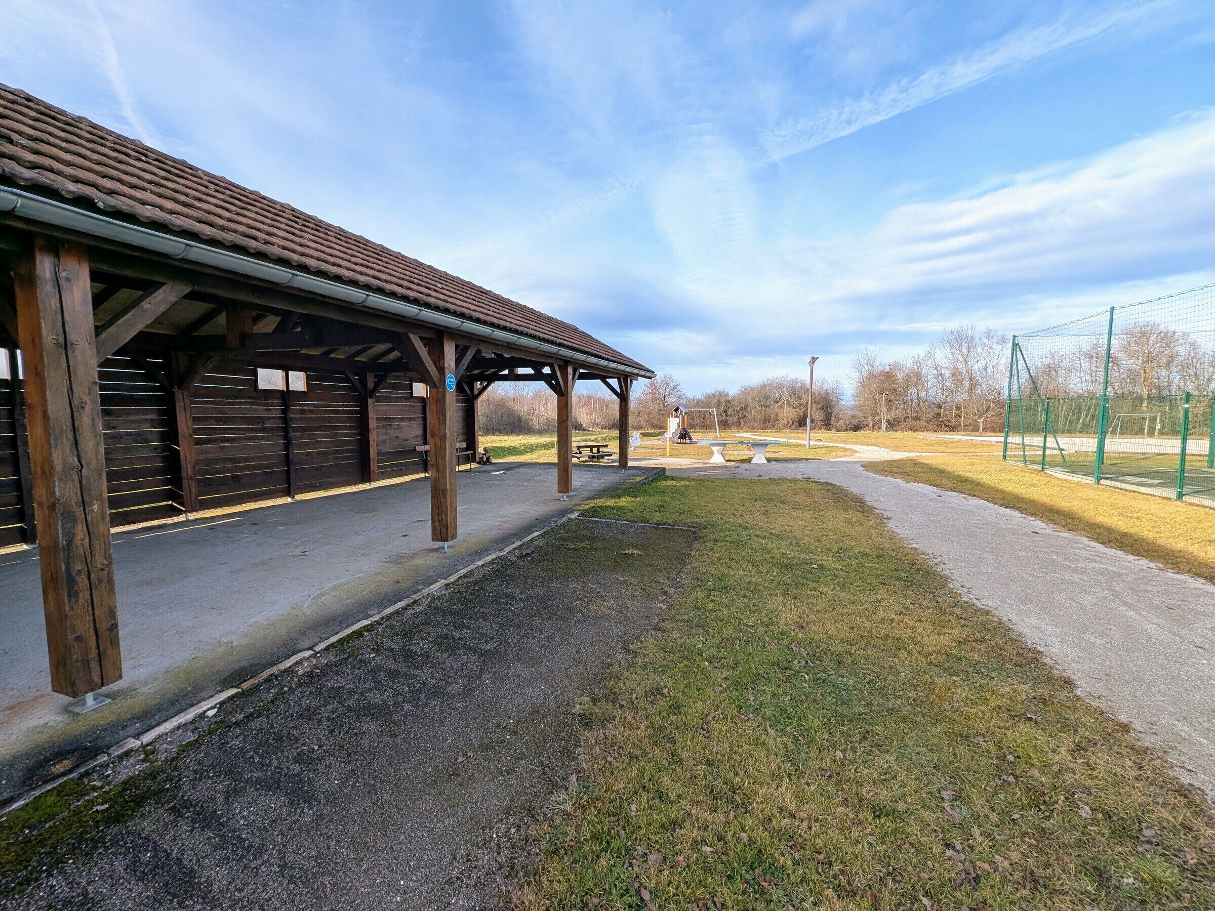 Enceinte de l’hébergement