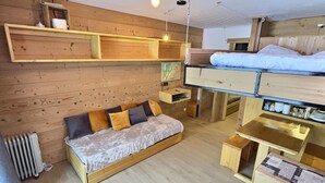 Room - Studio 4 pers, Val-d'Isère Center, terrace (Val-d'Isère)
